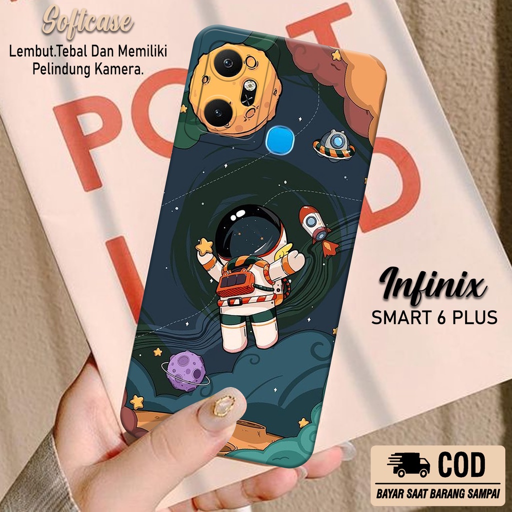 Case Hp Infinix Smart 6 Plus - Softcase Infinix Smart 6 Plus Terbaru - Casing Infinix Smart 6 Plus -