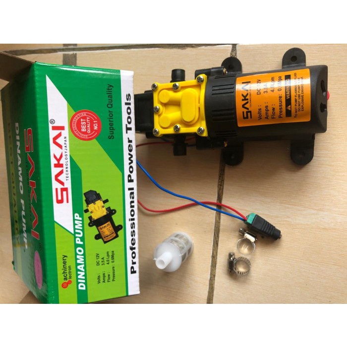 PAKET SAKAI POMPA DINAMO SPRAYER CUCI STEAM MOTOR MOBIL