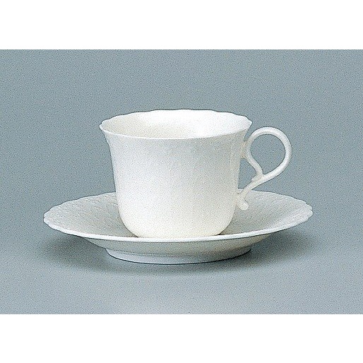 Terlaris Cangkir Narumi Silky White 9072-2306_1543 Tea Cup & Saucer