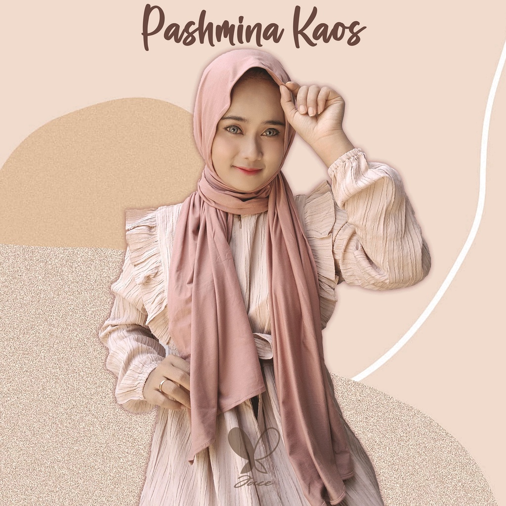 (PART 1) JACE PASHMINA KAOS RAYON SPANDEX Premium Stretch | PASHMINA OMAN (TURKEY SHAWL) Jahit Tepi