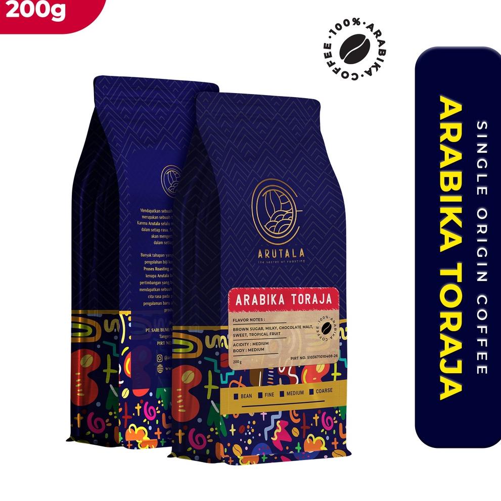 

Nwm16 ARUTALA Kopi Arabika Toraja Sapan 200 gram .,,.,.,