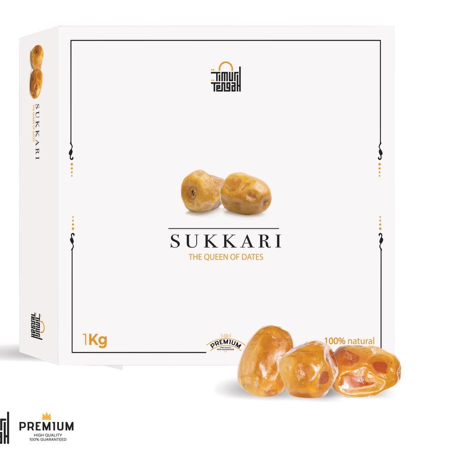 

✽ Kurma Sukari 1 Kg Premium Timur Tengah Kurma Sukkari Original High Quality ♠