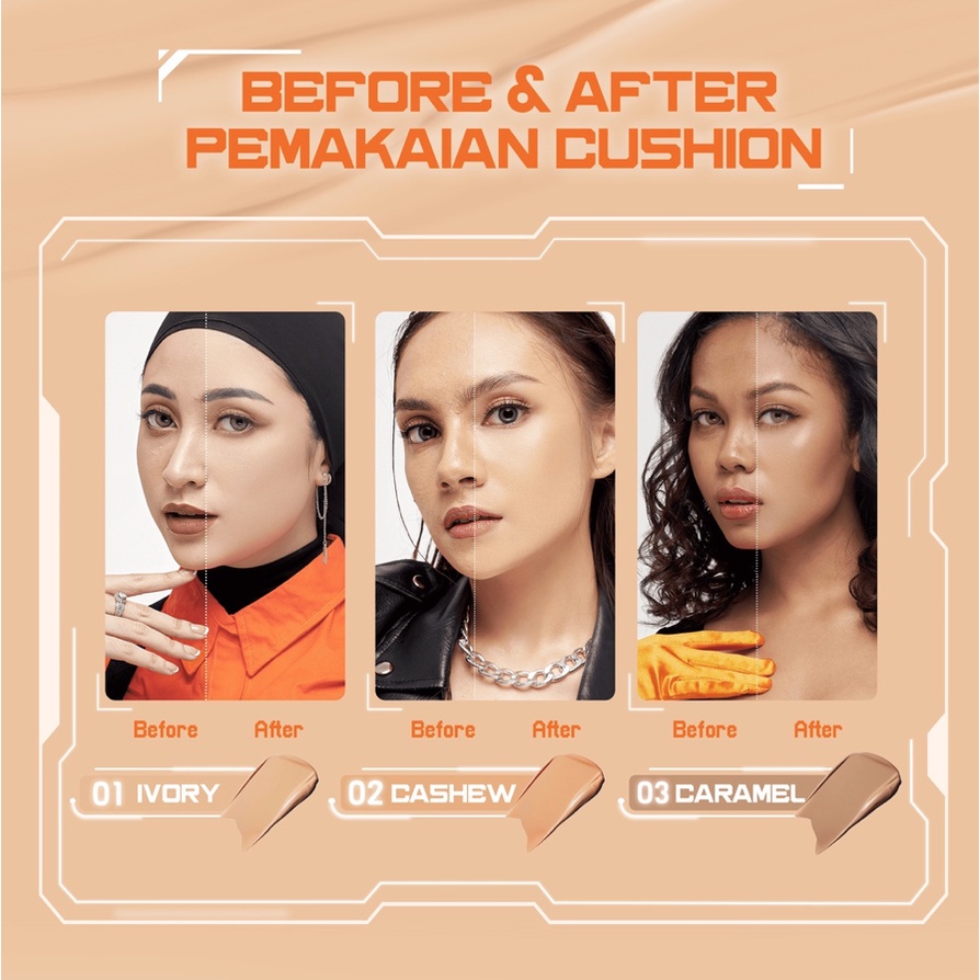 SALSA Cover Me BB Cushion | SPF 30 | Foundation | Coverage | BPOM