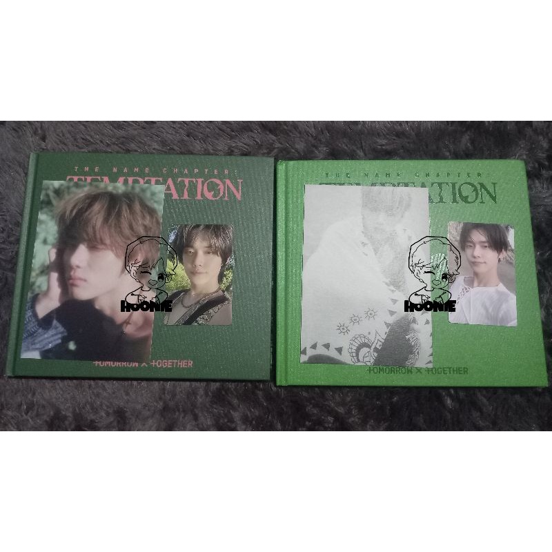TXT the name chapter TEMPTATION album photocard yeonjun