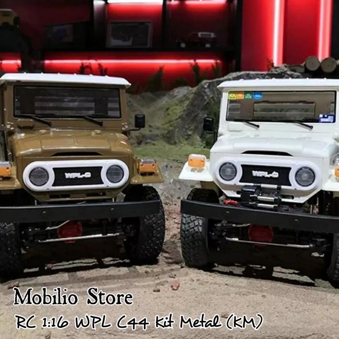 RC Cars - WPL 1:16 C44 C 44 KM Kit Metal Off Road Racing