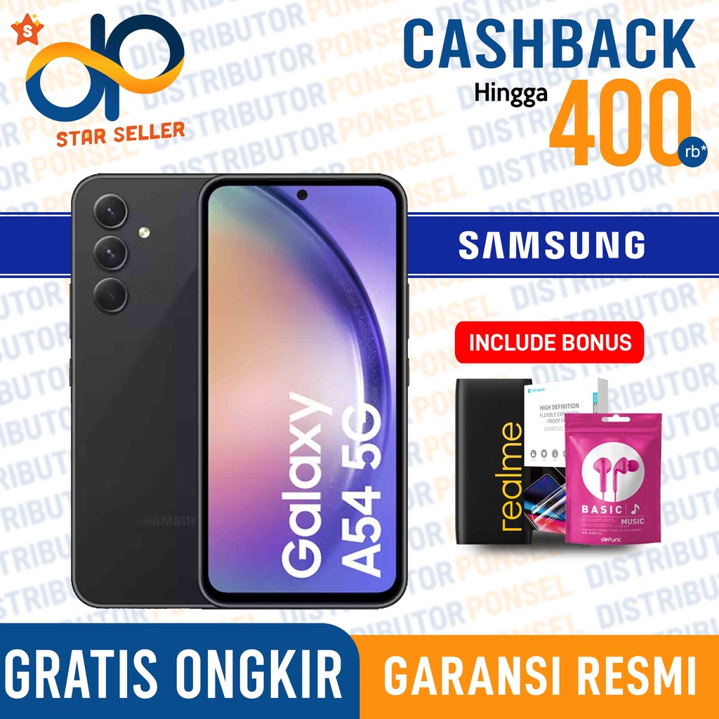 Samsung Galaxy A54 5G 8/256GB Garansi Resmi Not Samsung A33 A32 A53