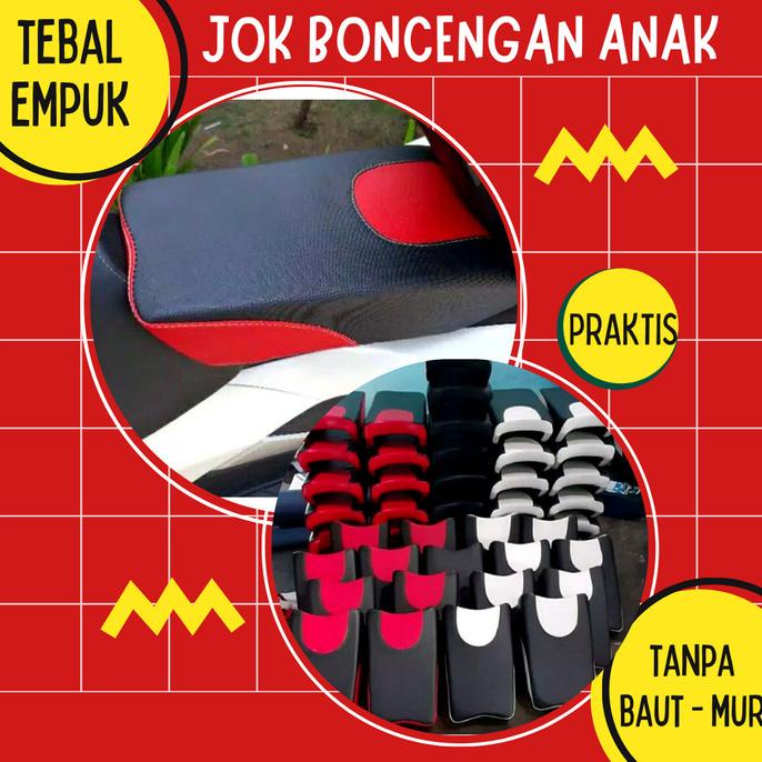 Termantab] Tempat Duduk Anak di Motor Beat NMAX Scoopy Jok Boncengan Motor Anak 1