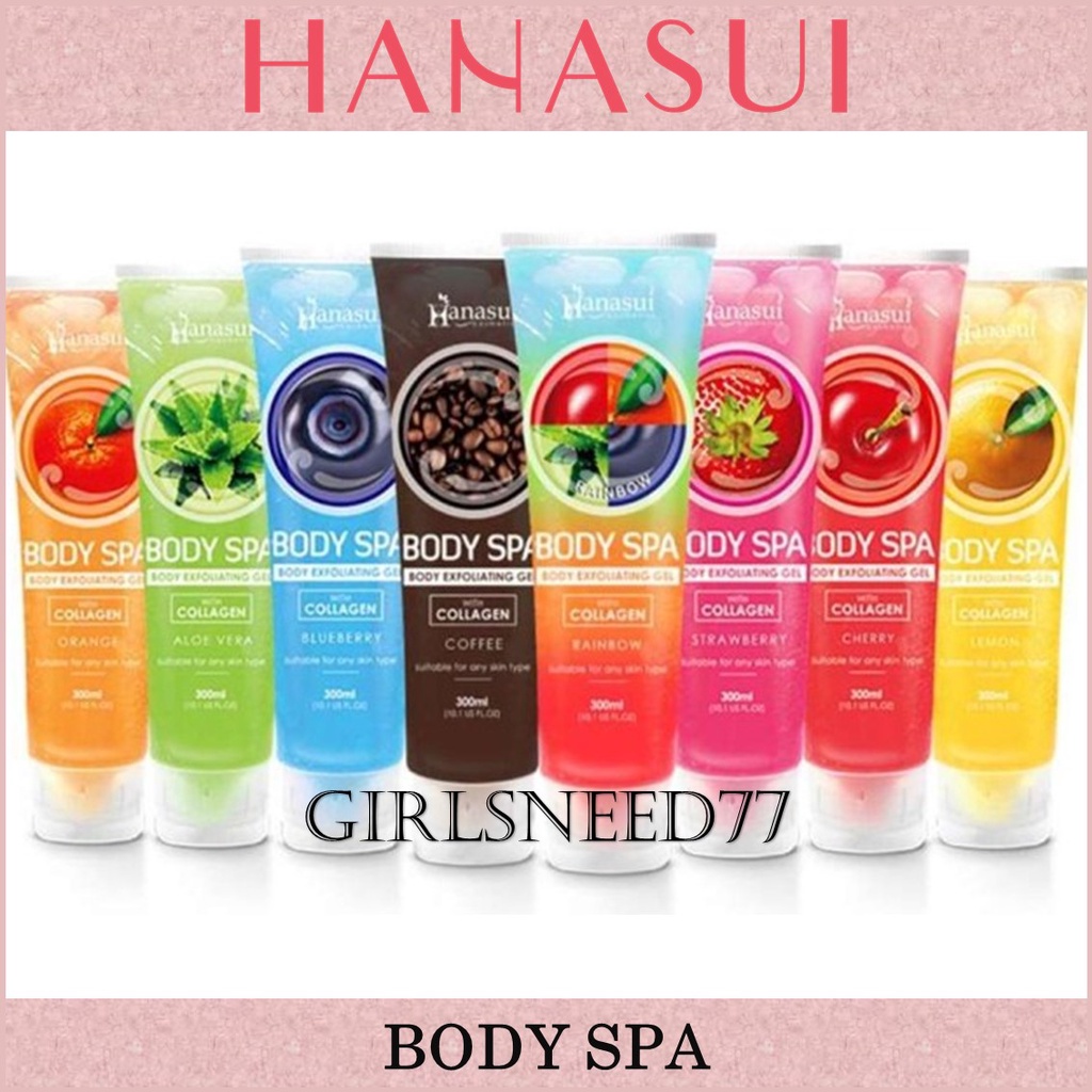 Hanasui Body Spa Peeling Exfoliating Gel GIRLSNEED77