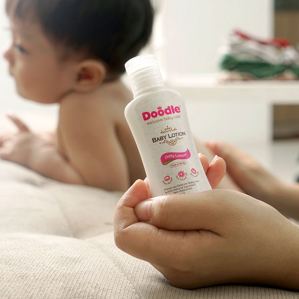 Doodle Baby Lotion | Face &amp; Body Baby Lotion | Face &amp; Body Lotion Bayi - 60 ml