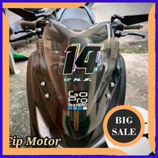 Spion winglet hitam spion variasi Aerox Nmax Old Lexi Freego Xride Nmax New 1M4R23 sparepart