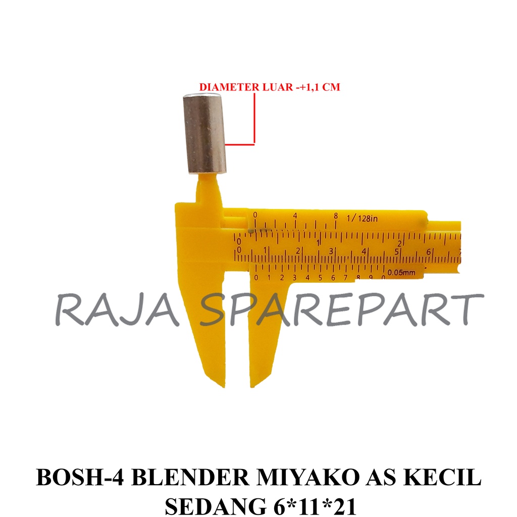 Bos/Bosing Blender/Boshing Pipa untuk Pisau Mounting Blender MIYAKO AS KECIL SEDANG