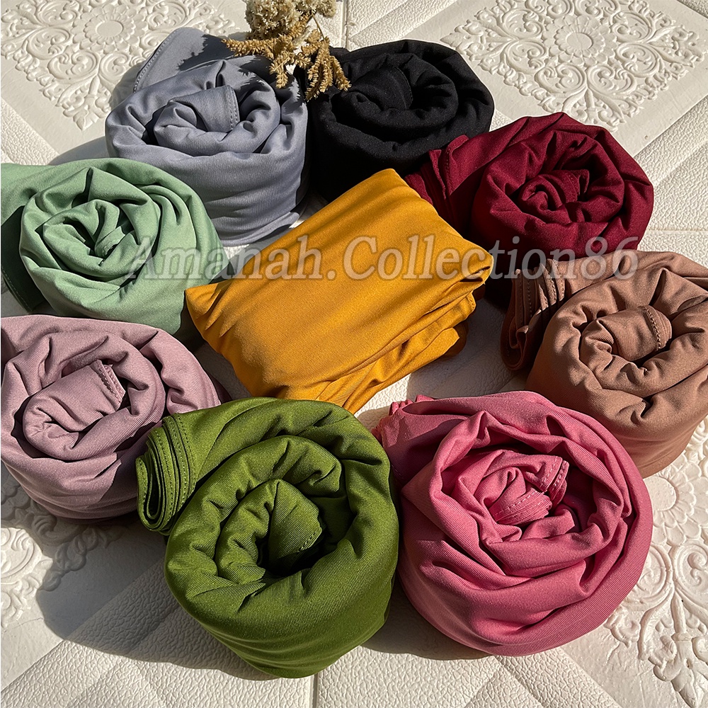 helen_shop86 Pashmina Kaos  Phasmina Jersey  Premium  Pasmina Kaos Rayon Hijab Pasmina Shawl Jilbab Turki