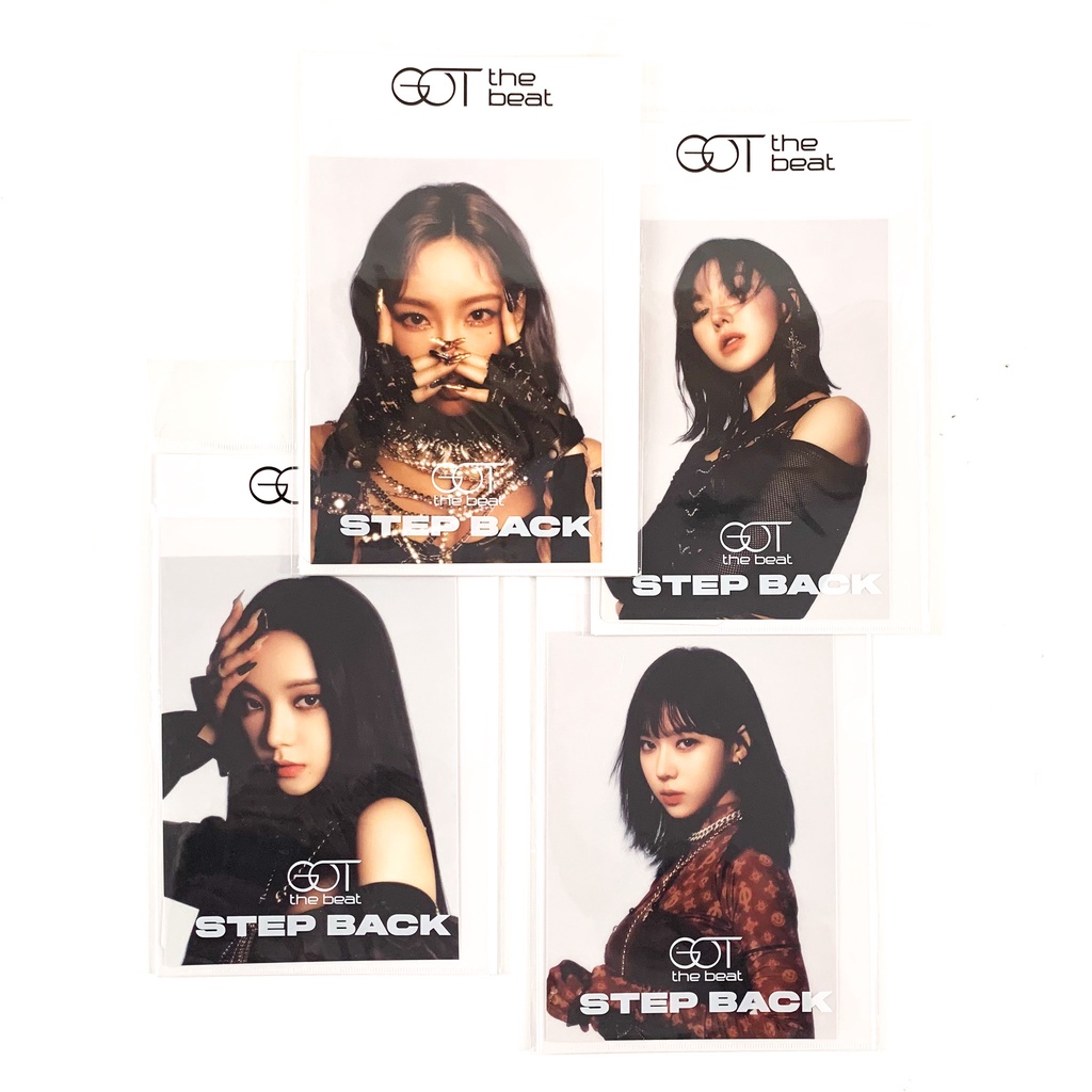 GOT THE BEAT STEP BACK MD - Postcard + Hologram Photocard Set