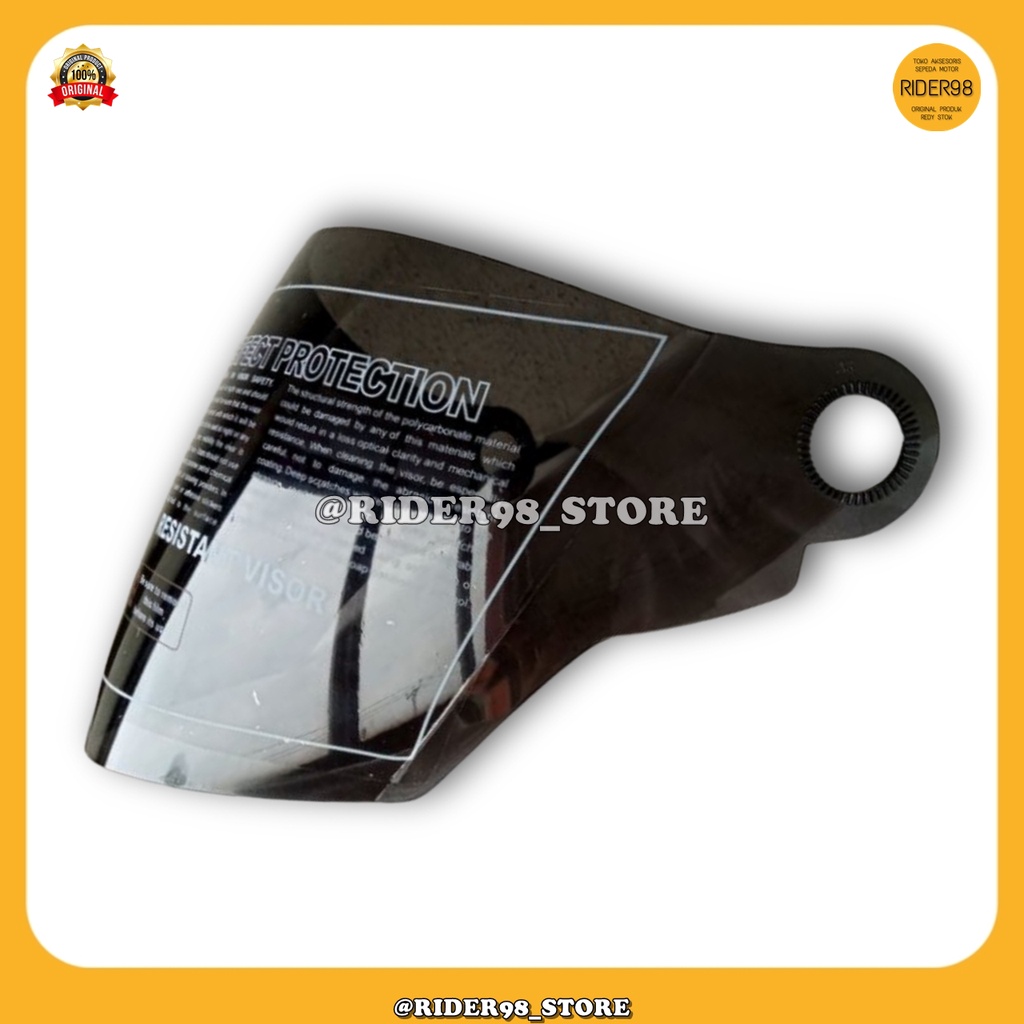 Kaca Helm Jpx Supreme / Z Blast Pnp (Cocock Langsung Pasang)