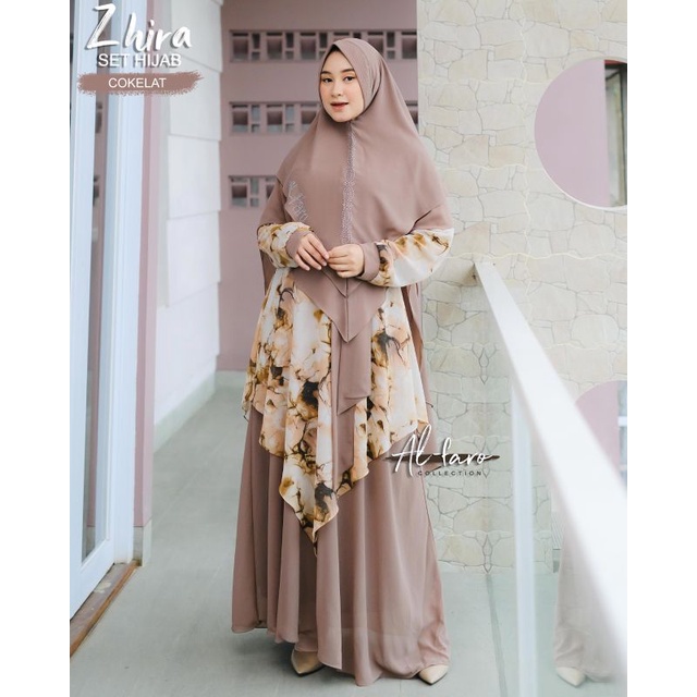 GAMIS SET SYAR'I FULL CERUTY EXCLUSIVE ORIGINAL BRAND BY ALFARO