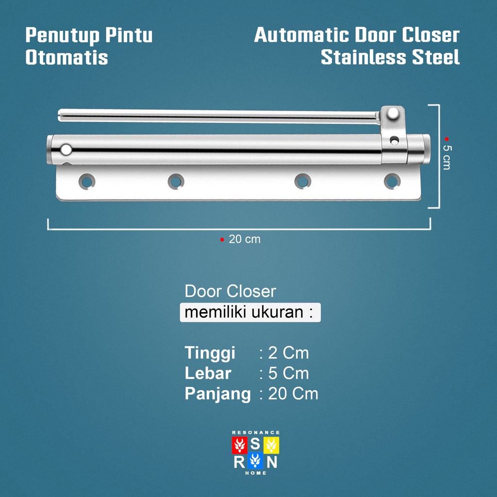 Penutup Pintu Otomatis / Automatic Door Closer / Resonance Home