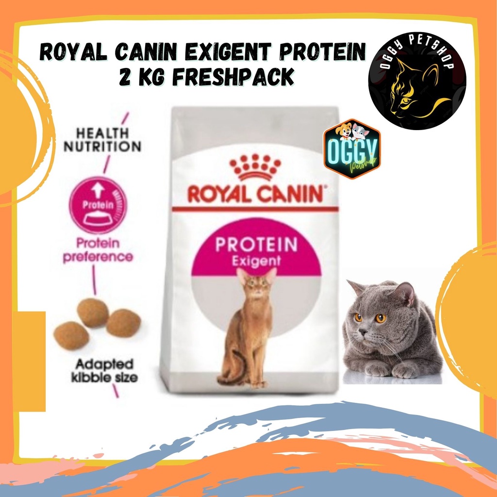 Royal canin EXIGENT PROTEIN Makanan kucing 2 kg Freshpack