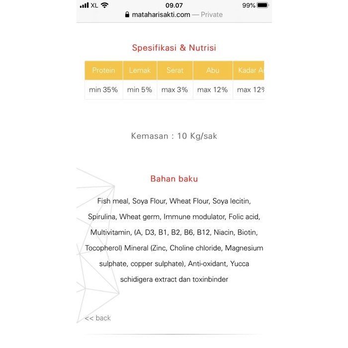 IKUSHU 10 KG PAKAN IKAN KOI