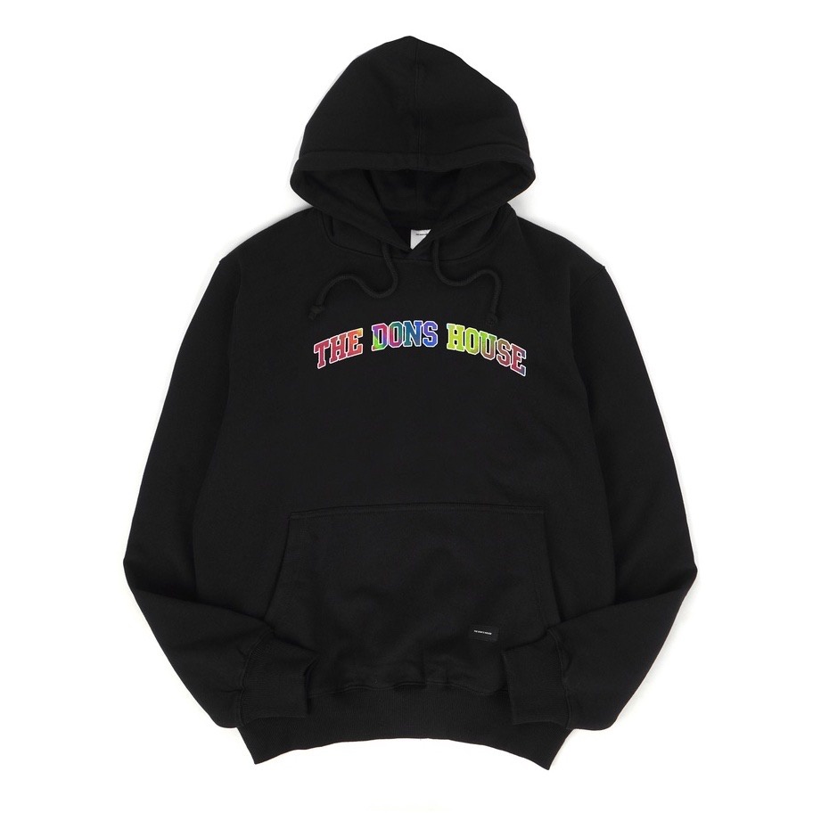 Sweater hoodie thedonshoes black rainbow list white / jaket hoodie distro unisex / hoodie pria / hoodie premium