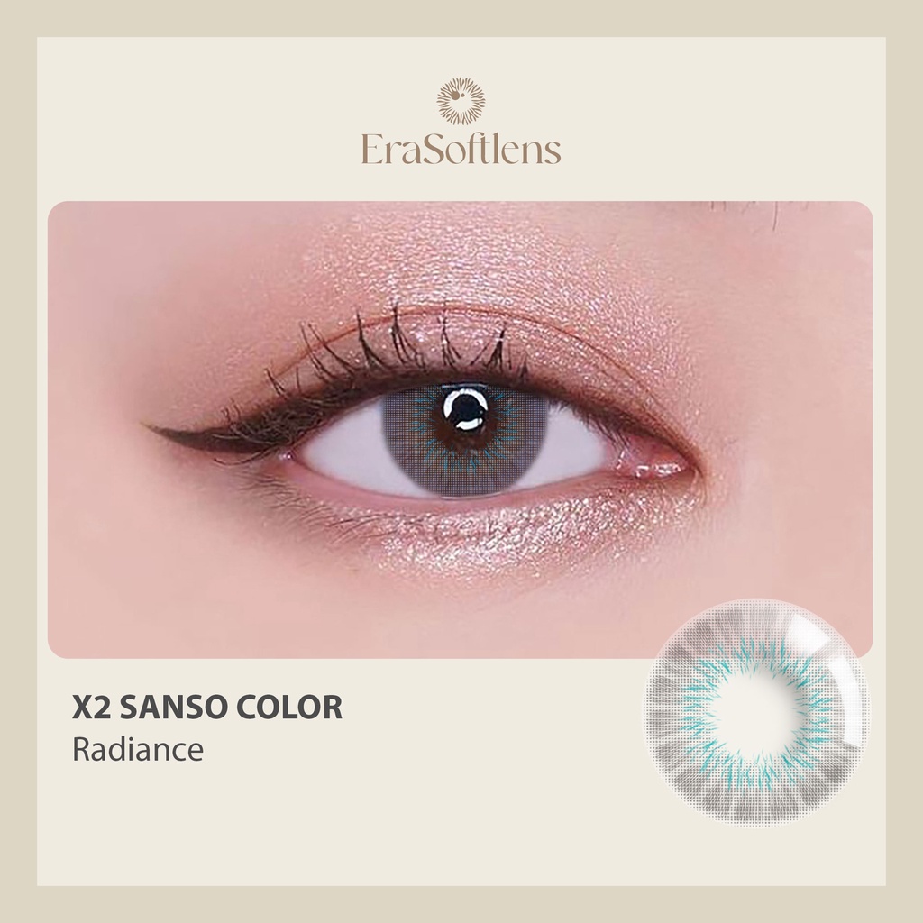 Softlens Sanso by X2 Softlen Radiance Kontak Lens Brown