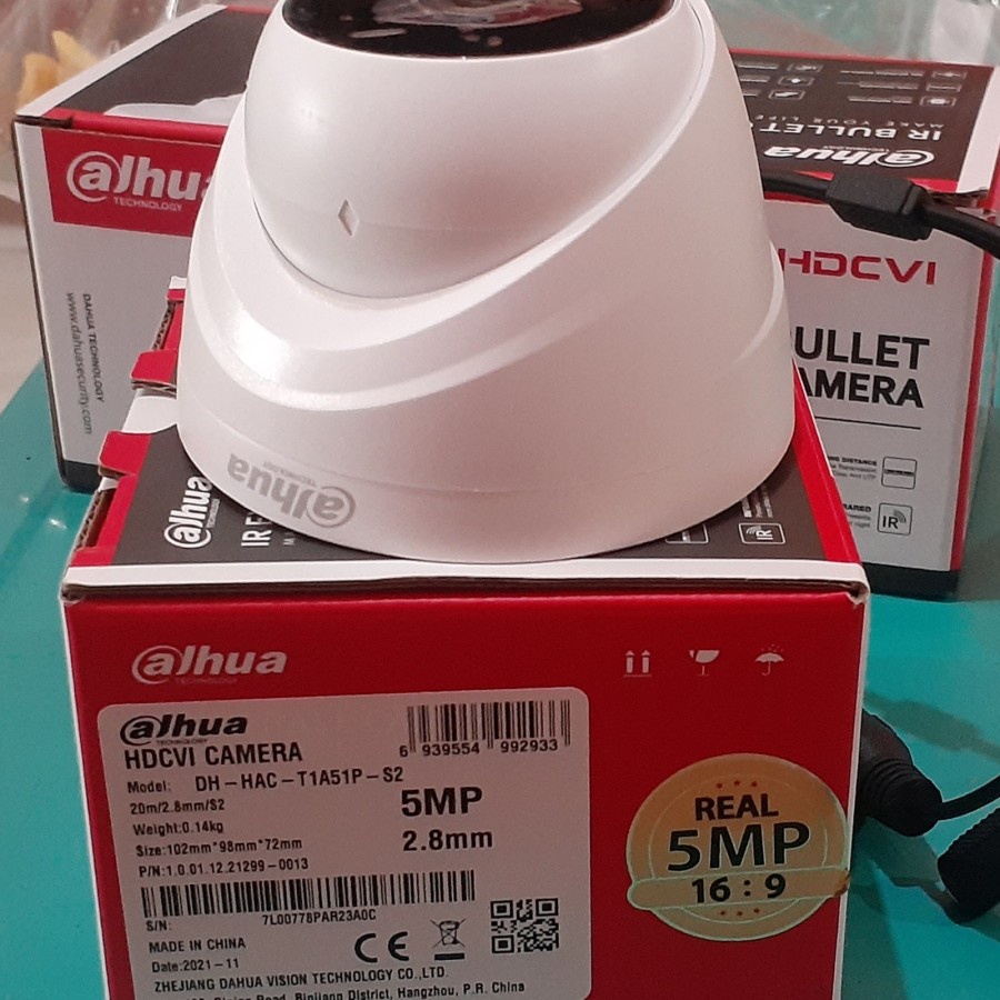 camera cctv indoor dahua 5 mp