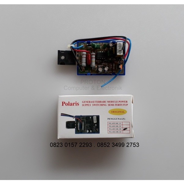 Kualitas terbaik] Gachun 3 kabel Polaris-MK-29C 125W . UC3843AN W15NA50 W15NB50 500V 14A