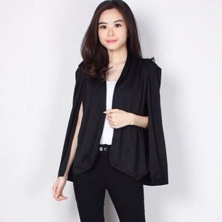 PALING LARIS TERMURAH Cape Blazer SAYAP Blazer wanita Outer Jas Wanita baju kantor wanita blazer kan