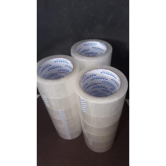 

Napolly LAKBAN BENING /COKLAT 45mm X100meter harga per slot(6pcs) HOT SALE