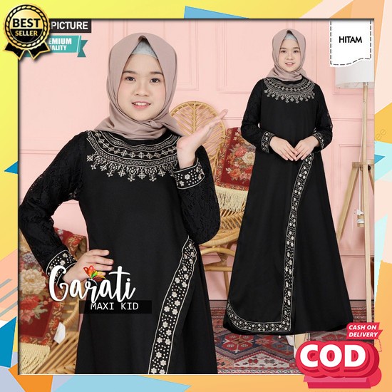 Amara Maxy Kids/Gamis Anak Perempuan Terbaru/Gamis Anak Perempuan Murah Terbaru/Gamis Anak Muslimah/