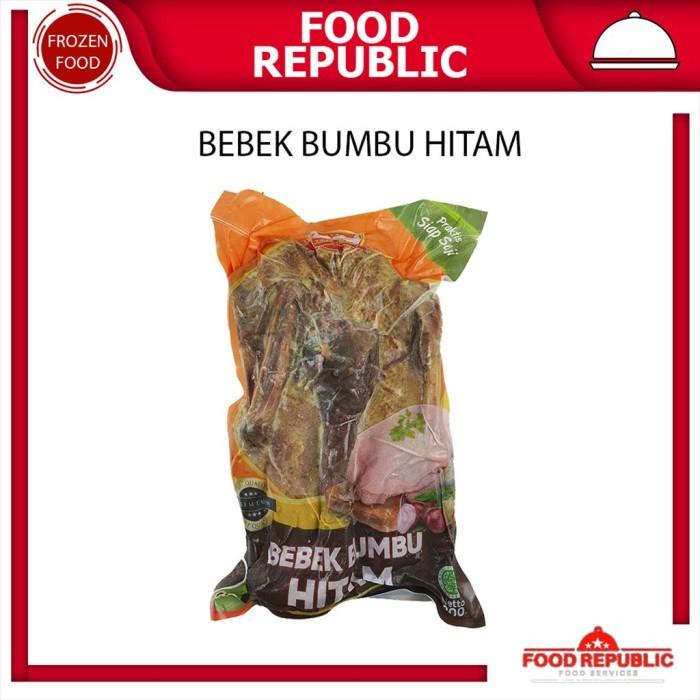 

BEBEK BUMBU HITAM 800 GR HALAL INSTAN ENAK JURAGAN DUCK DENGAN BUMBU