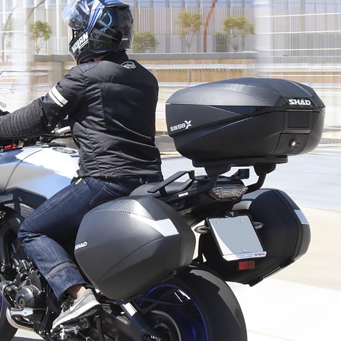 Box Motor Shad Top Case Sh58X Carbon Premium