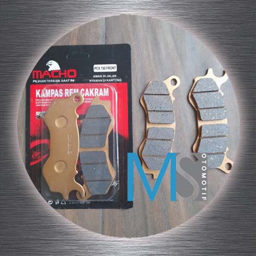Discpad / Diskpad / Dispad / Kampas Rem Depan Honda PCX 150 Old - MS Otomotif