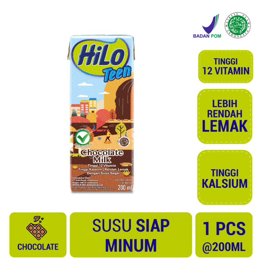 Hilo Teen UHT 200ml