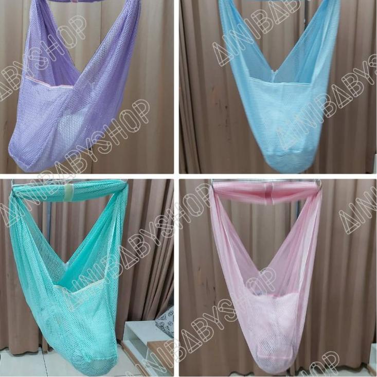 ✨12.12✨ COD Kain Ayunan Bayi Zipper Ukuran XL/Jumbo Kain Ayun Besar Kain ayunan murah ?
