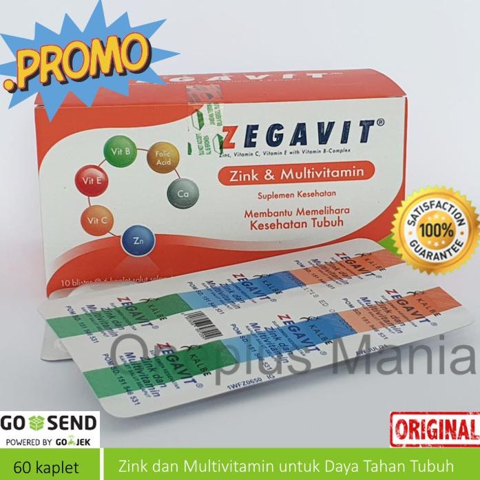 ZEGAVIT SUPLEMEN MULTIVITAMIN DAN ZINC