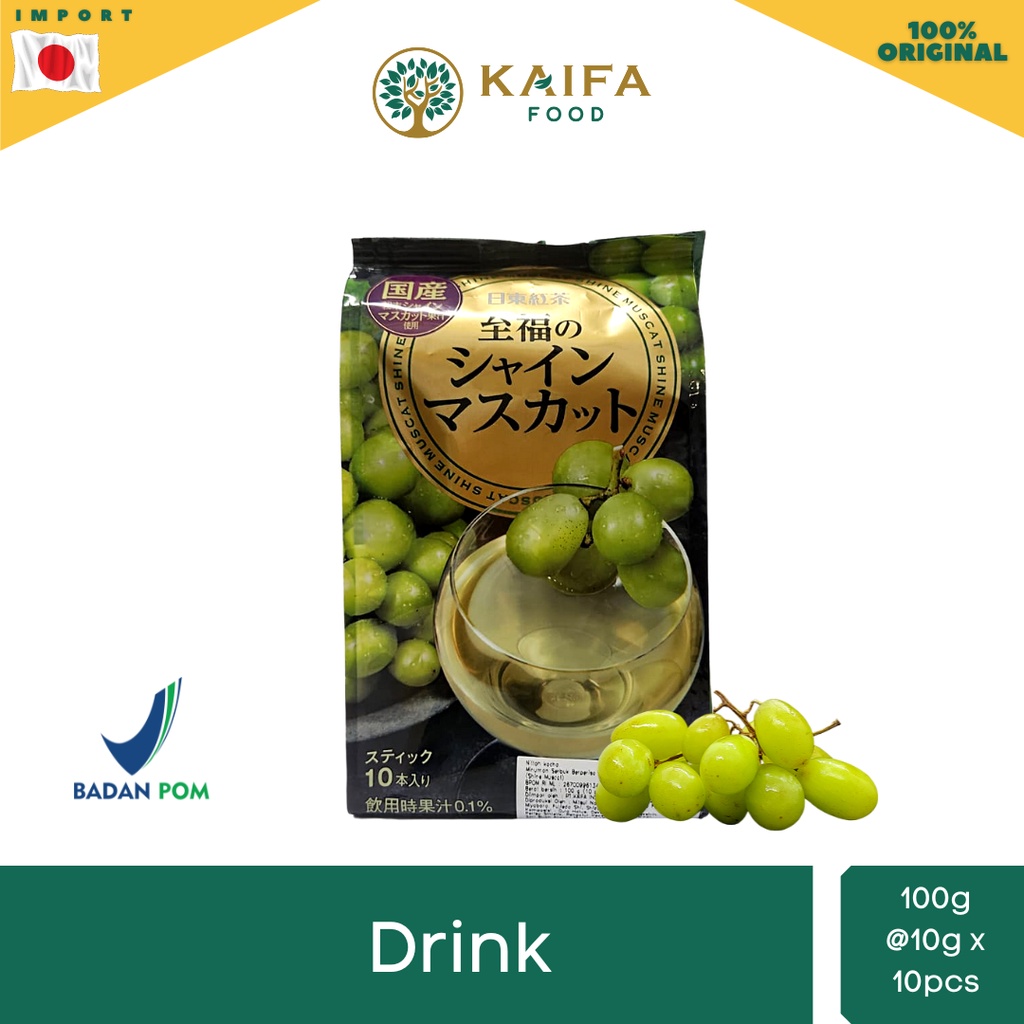 

Nittoh Kocha Fruit Tea - Teh instan ala Jepang rasa buah