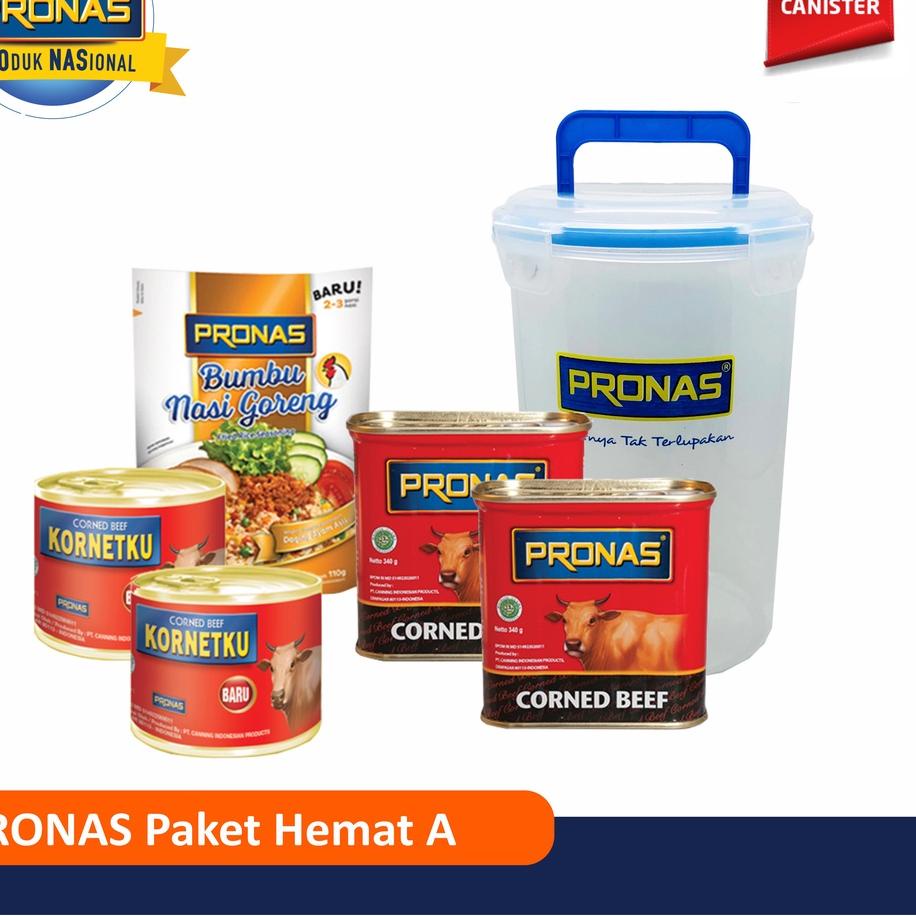 

♫ PRONAS Paket Hemat A Bundling 5 pcs Free Canister ✈