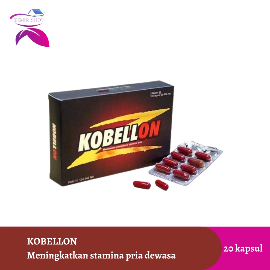 Kobellon 20 Kapsul / Meningkatkan Stamina Pria