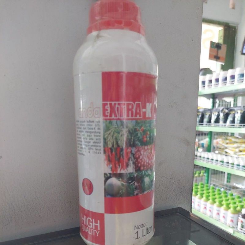 Extra k pupuk buah kcl cair pupuk cair pembuahan score andaextra-K 500 ml & 1000 ml