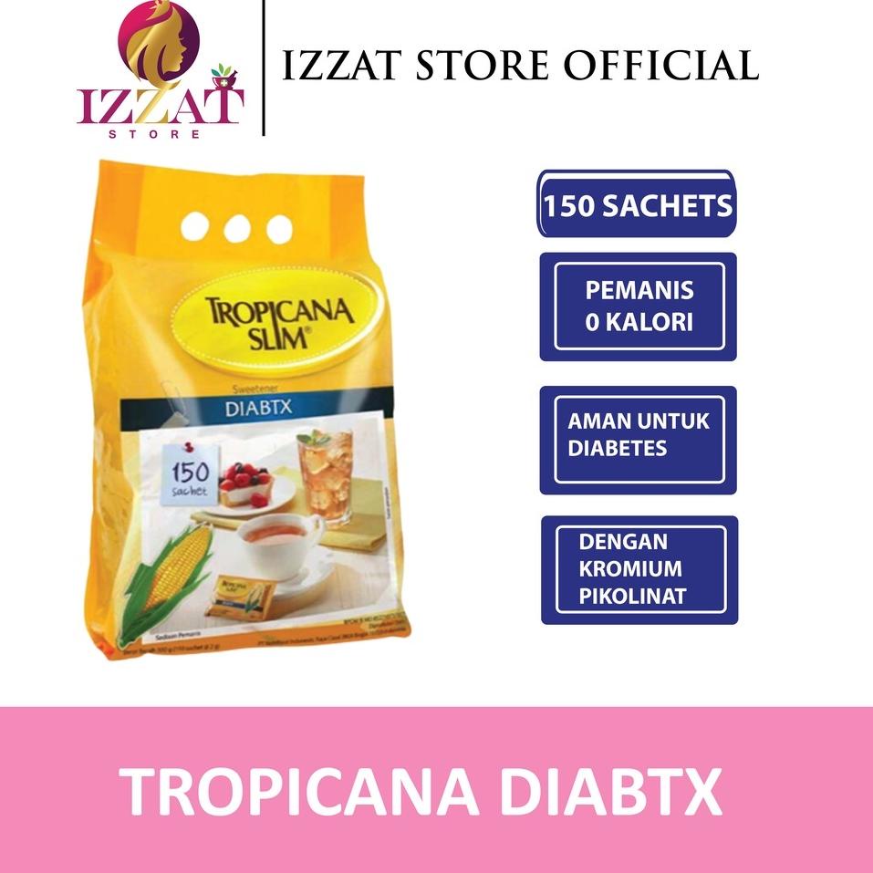 

☪ Tropicana Slim DIABTX 150 Sachet Gula Rendah Kalori - IZZAT STORE ❃