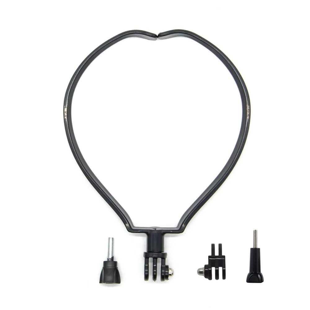 Neck Hold Mount Lanyard Strap Kalung Leher for GoPro - GA888 - Black