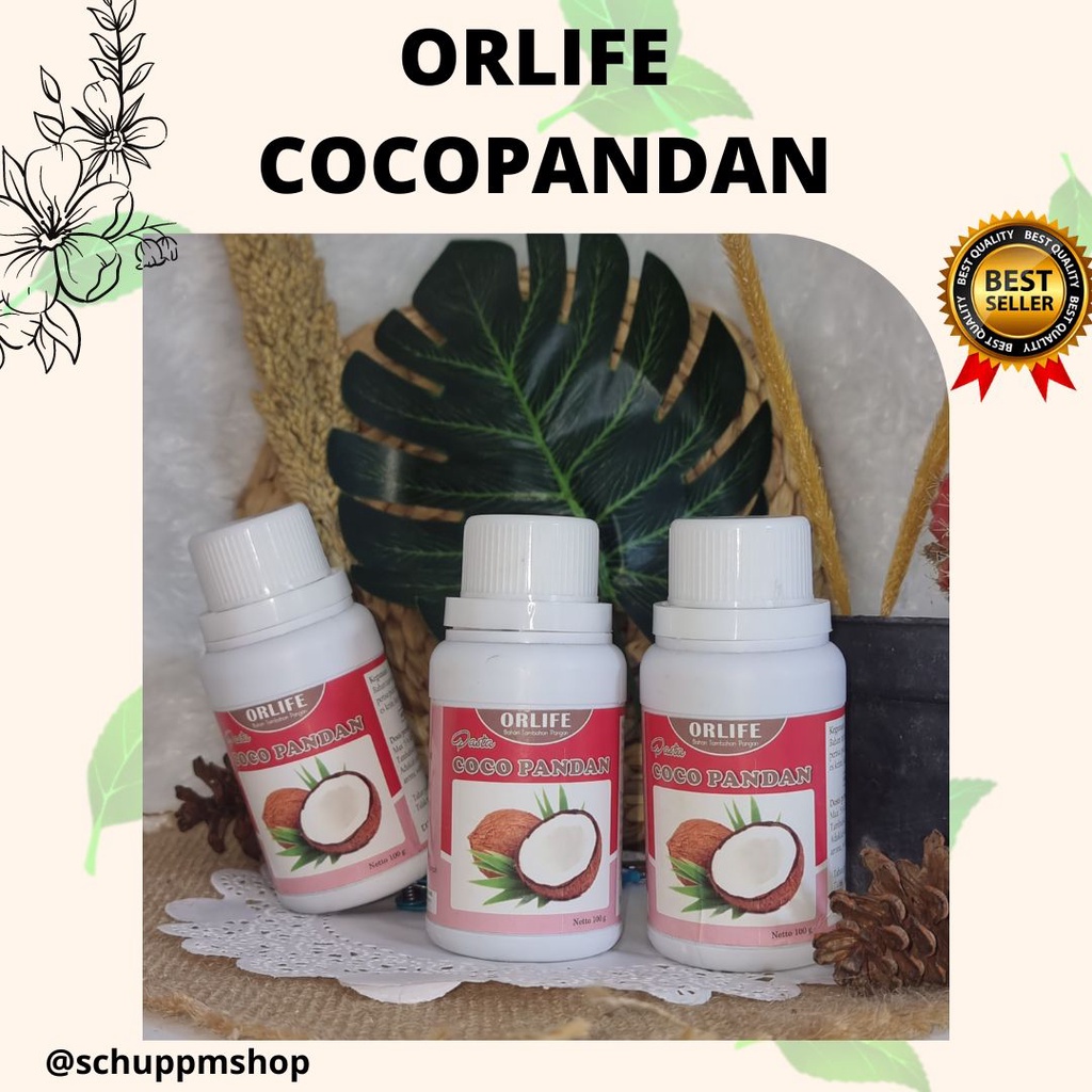 

❤❤ Orlife kelapa | Perisa Orlife | orlife perisa cocopandan 100gr