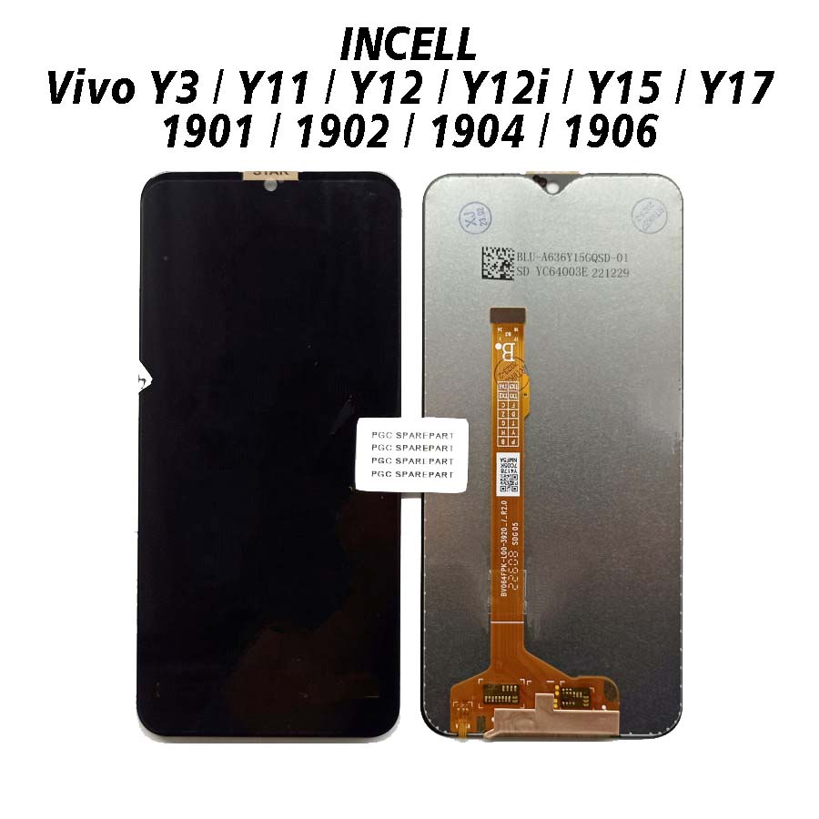 LCD Touchscreen Fullset Vivo Y3 / Y11 / Y12 / Y12i / Y15 / Y17 / 1901 / V1901A / V1901 / 1902 / 1904 / 1906 / 1940