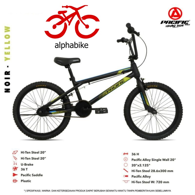 SEPEDA BMX ANAK 20 INCH PACIFIC AVORIO 1.0