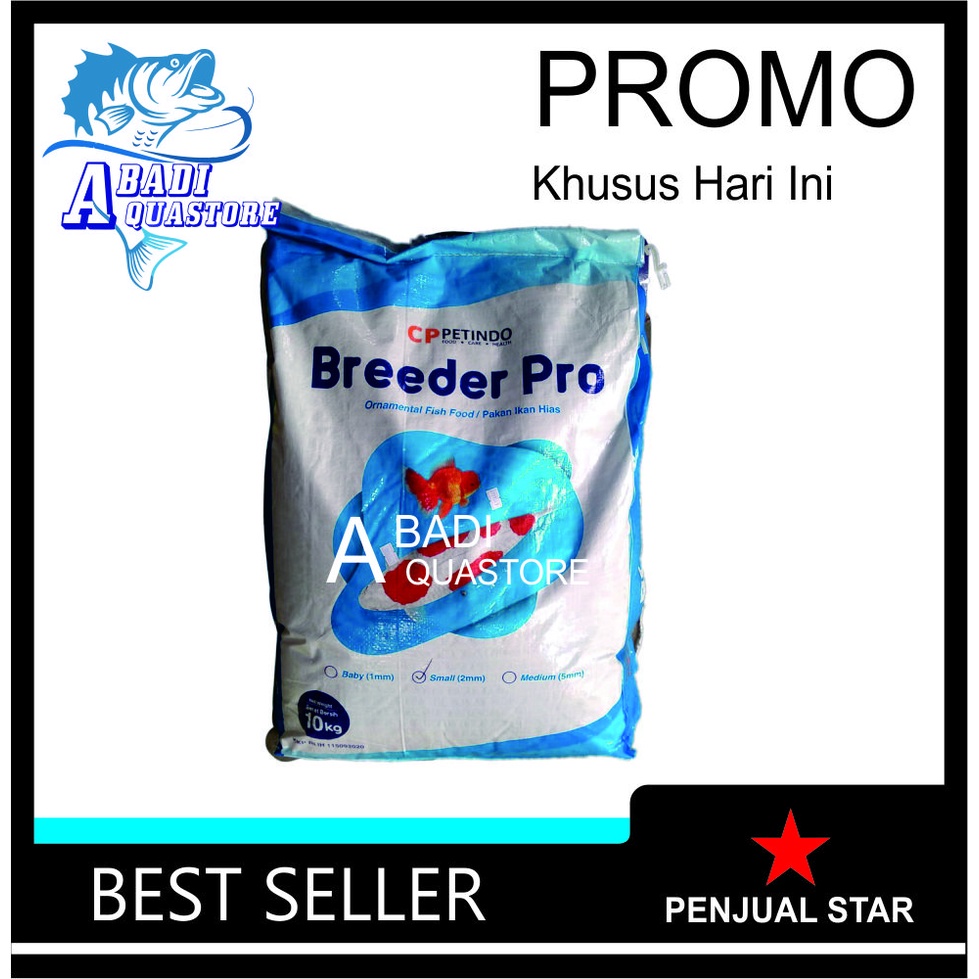 Pakan KOI BREEDER PRO - Makankan Ikan Koi - Pelet Ikan Koi - Pakan Breeder Pro - Pakan Ikan Hias Kok