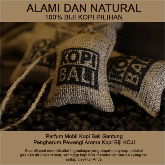 Parfum Pengharum Ruangan Mobil Rasa Biji Kopi Asli