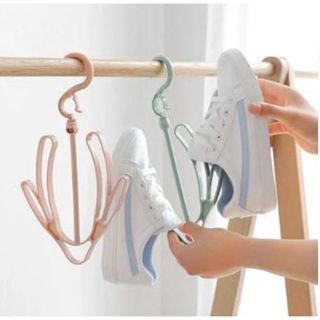 Gantungan Jemuran Sepatu Sandal / Hanger Pengering Shoes Kaos Kaki Tas Slop / Alat Gantung Sendal Kaus [MF]