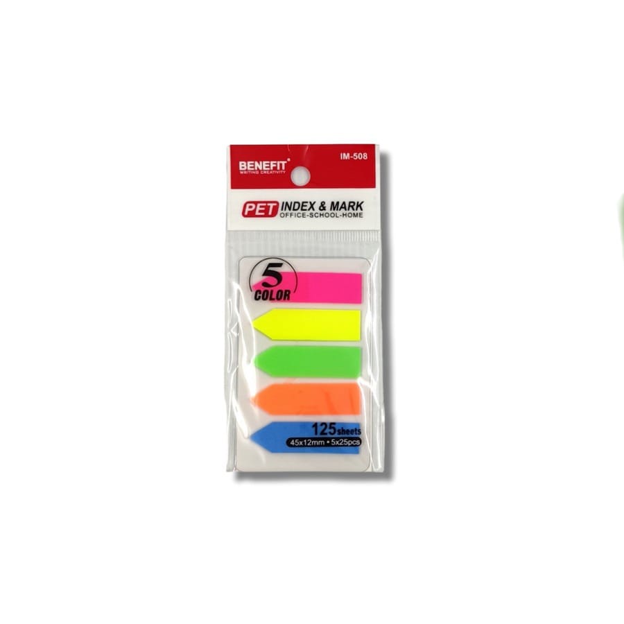 

Jual Color Indeks Sticky Notes Post It BENEFIT 5 Warna Lembar Colorful Perlengkapan Peralatan School Office Sekolah Kantor Note Book Catetan Stickynotes Mencatat Stationery Catatan Tempel Buku Literatur Tanda Bacaan Novel Stick Murah Grosir Prakarya