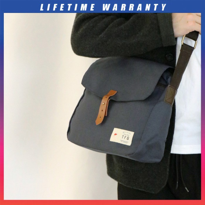 SLING BAG TAS SELEMPANG TFG MAILMAN 428 BLUE - EXCLUDE INITIAL