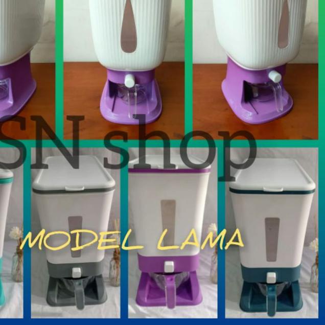 ☺ dispenser beras otomatis 12 liter dispenser beras 12 liter ✯